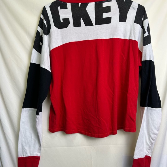 Victoria's Secret Pink Red and Black Women's  Ohio Jersey - Picture 4 of 5